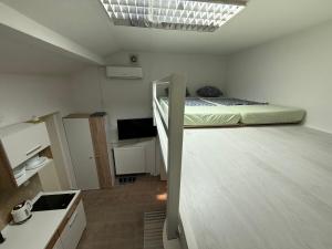 Postel nebo postele na pokoji v ubytování Studio apartman Bišće