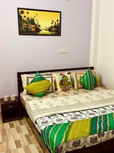 Turtle Hostel Udaipur客房内的一张或多张床位