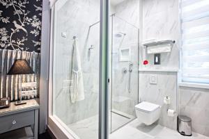 Koupelna v ubytování Hotel Central Sarajevo - Gym, Pool & Spa