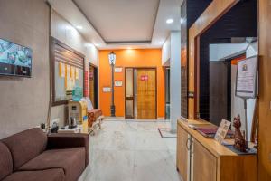 Posezení v ubytování Whiite Panda - Backpacker Hostel in Delhi Greater Kailash