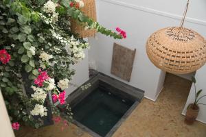Garður fyrir utan Riad l'Echappée, en exclusivité, 5 chambres