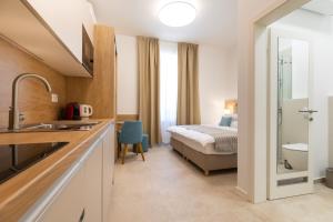 Ένα μπάνιο στο Apartments Cassia