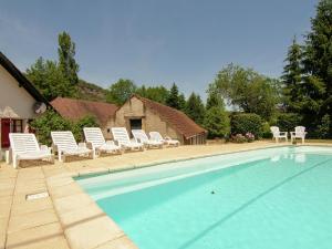 Πισίνα στο ή κοντά στο Appealing apartment in Vezac with swimming pool +81 φωτογραφίες