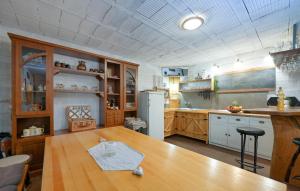 Η κουζίνα ή μικρή κουζίνα στο 2 Bedroom Beautiful Home In Globocec Ludbreski +34 φωτογραφίες