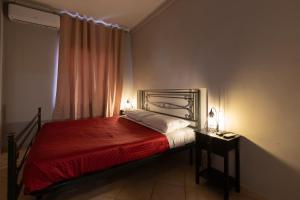 Cama o camas de una habitación en Dream House Fiumicino