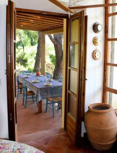 Κήπος έξω από το Villa in Elba Island, seaview 2 Kayaks provided