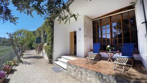 Κήπος έξω από το Villa in Elba Island, seaview 2 Kayaks provided