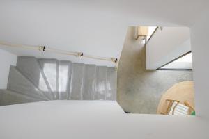 a view from above of a room with a window at Casa del Aljibe - La Casa in La Asomada +22 photos