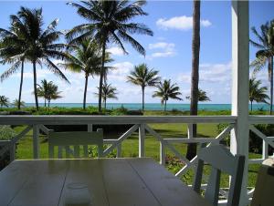 A balcony or terrace at The Blue Inn Family Vacation Rental