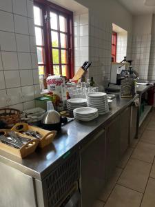 Mad på bed and breakfast-stedet eller i nærheden