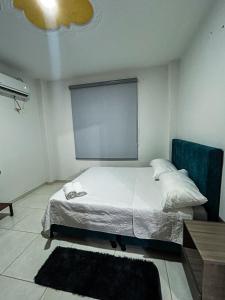 Ένα ή περισσότερα κρεβάτια σε δωμάτιο στο Beautiful and comfortable apartment, 3 rooms, 5 beds
