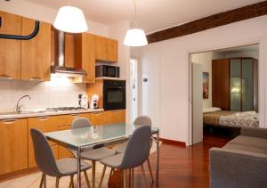 Η κουζίνα ή μικρή κουζίνα στο Bergamo Alta - Charm & History