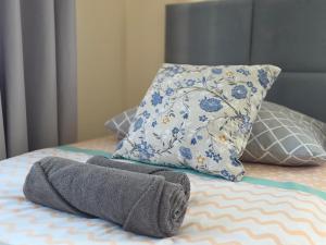 Postel nebo postele na pokoji v ubytování Matylda House