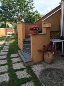 Zahrada ubytování B&B SoleLuna