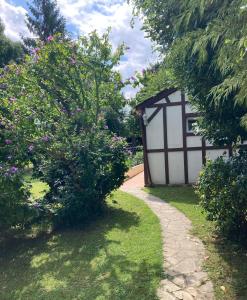 Zahrada ubytování Gîte de Blay