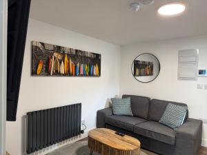 Uno in the City - Luxury Serviced Accommodation的休息区