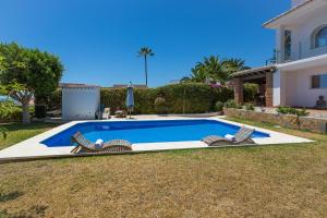 Swimmingpoolen hos eller tæt på Premium Villa pool and beach