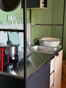 Køkken eller tekøkken på Il Poggio