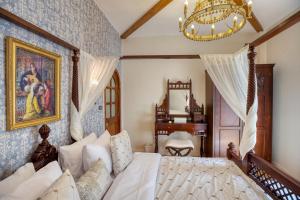 Postel nebo postele na pokoji v ubytování 2BD DownTowen Khan Al-Andalus