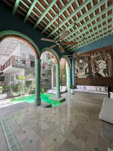 Bazén v ubytování Casa Verde Hotel nebo v jeho okolí