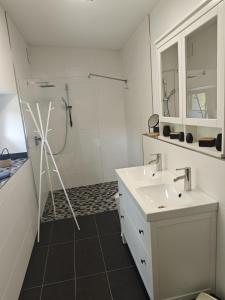 O baie la Ferienwohnung Waldblick 1 für 6 Personen und max 2 Hunde +19 fotografii