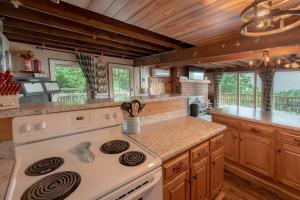 Dapur atau dapur kecil di Clouds Cabin - HotTub, Mtn View, Pets