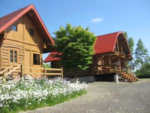 Gallery image of Log Cottage Himawari in Nakafurano