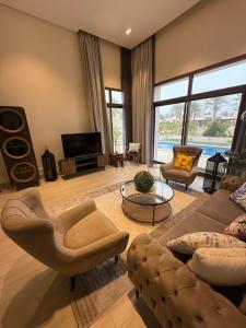 Posezení v ubytování Ocean Star