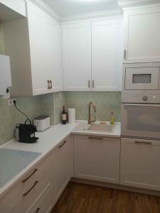 Dapur atau dapur kecil di Apartment in Balatonlelle 54649 +12 gambar