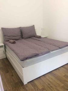 Katil atau katil-katil dalam bilik di Apartment in Balatonlelle 54649