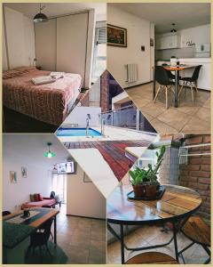 Kuchyň nebo kuchyňský kout v ubytování Paraná Terrazas Nva Cordoba