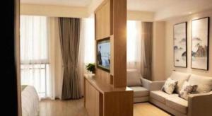 Posezení v ubytování Green Tree Inn Fuyang Funan County Tianzhu Square