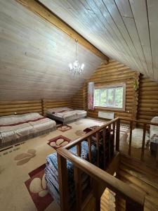 Postel nebo postele na pokoji v ubytování Ene sai + 17 fotografií