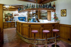 Lounge nebo bar v ubytování Hotel Sonnhof