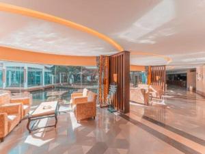 Πισίνα στο ή κοντά στο Huangshan Shuguang Yusong Hotel