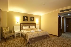 Postel nebo postele na pokoji v ubytování Safran Thermal Resort Sandikli