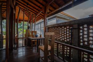 Χώρος καθιστικού στο Tegale Ubud Home