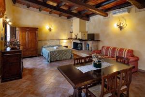 Χώρος καθιστικού στο Agriturismo I Granai