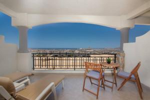 Un balcón o terraza en Vista Del Arco
