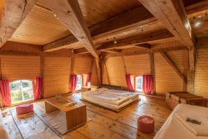 Postel nebo postele na pokoji v ubytování Gasthaus Rössli
