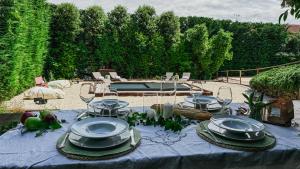 Zahrada ubytování DormiVeglia B&B