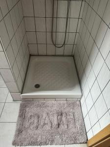 Koupelna v ubytování Κakle Kolympia Apartments
