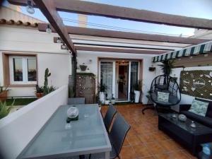 Ático Alborán休息區