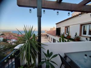 Ático Alborán陽台或露臺