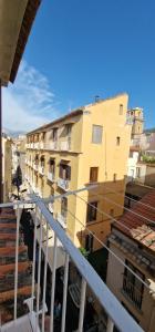 a view from the balcony of a building at Garghe House in Sorrento