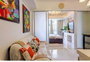 Χώρος καθιστικού στο Homesweethome Beach Resort +5 φωτογραφίες