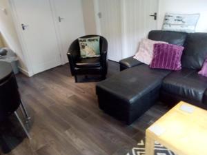 Posezení v ubytování Cosy Cornish Family Getaway