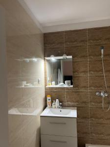 Koupelna v ubytování Studio Saturn SunRise