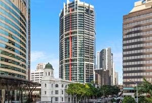 Nespecifikovaný výhled na destinaci Brisbane nebo výhled na město při pohledu z apartmánu