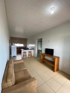 Dapur atau dapur kecil di Pousada Villa do Sol